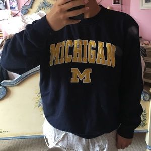 University of Michigan Crew Neck Sweatshirt